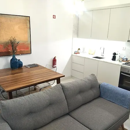 Daire Cais Pedras Patio - With Washer And Dryer Machine