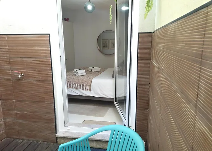 Apartmán Cais Pedras Patio - With Washer And Dryer Machine